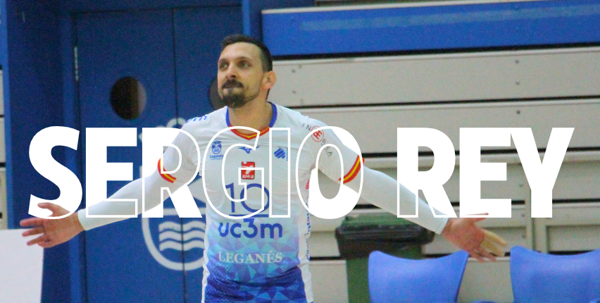 Sergio Rey, el alma del equipo liderará al UC3M Voleibol Leganés en su histórico debut en Superliga