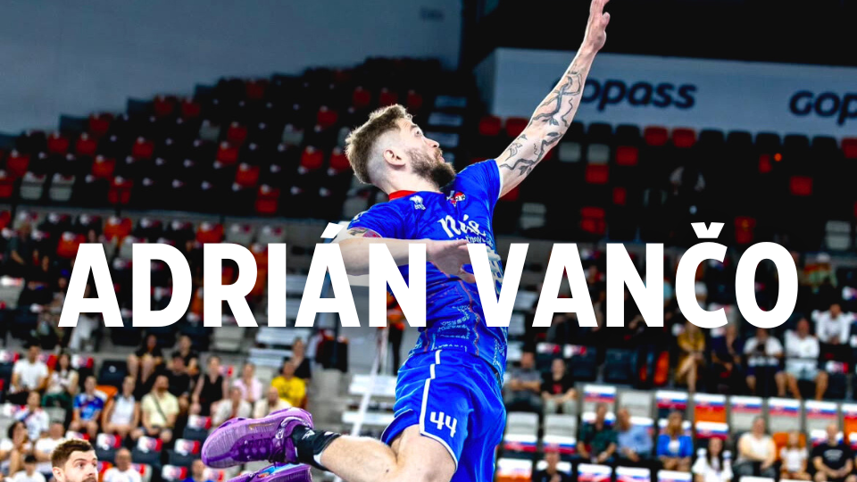 Adrián Vančo, potencia internacional para el UC3M Voleibol Leganés
