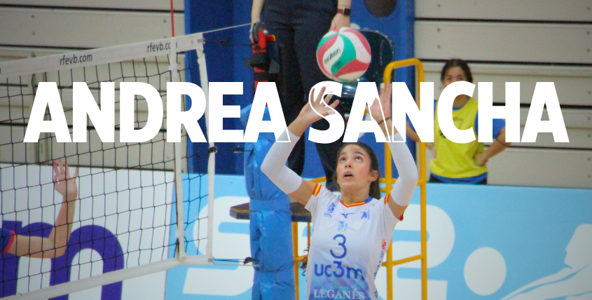 Andrea Sancha renueva con el UC3M Voleibol Leganés y seguirá liderando el juego desde la colocación