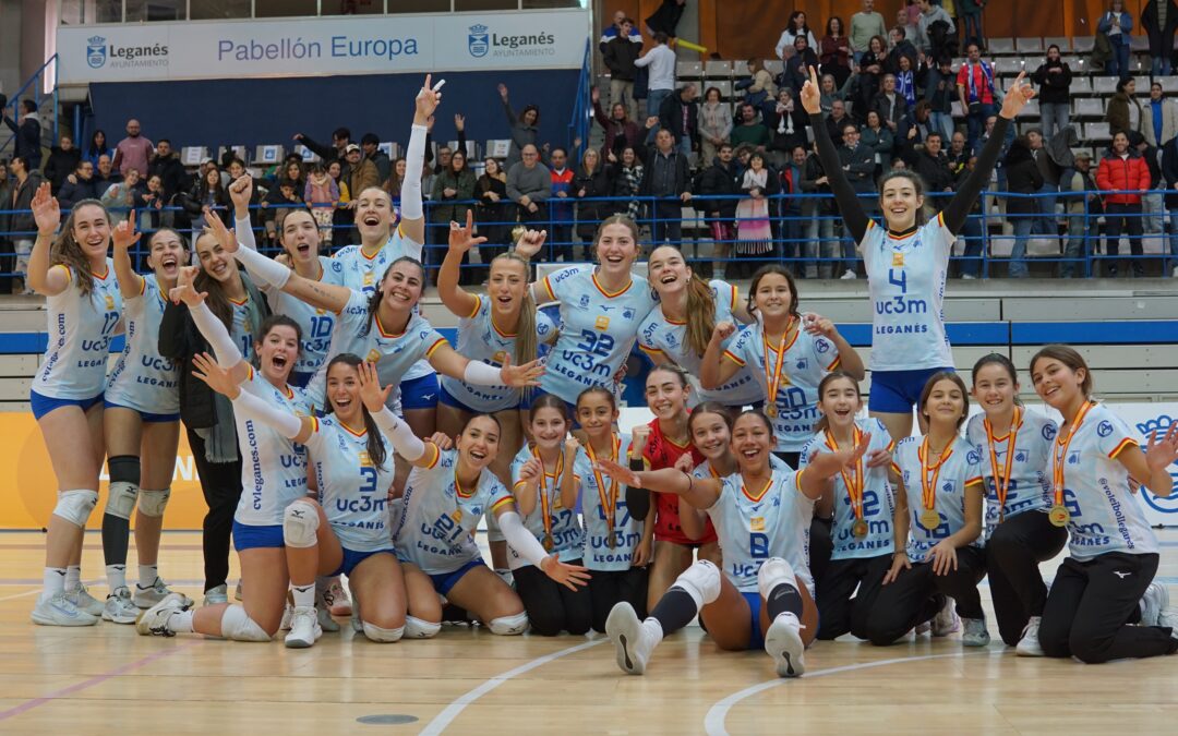 UC3M VOLEIBOL LEGANÉS, A LA FASE DE ASCENSO