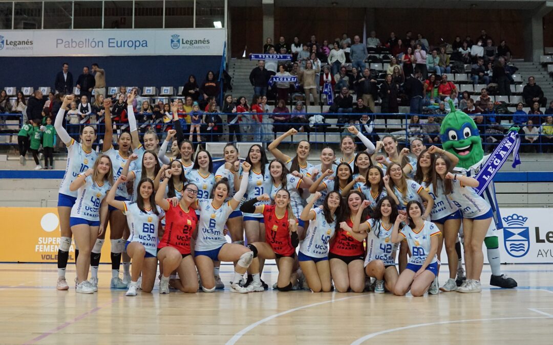 Victoria Del UC3M Leganés en casa ante RGC Covadonga