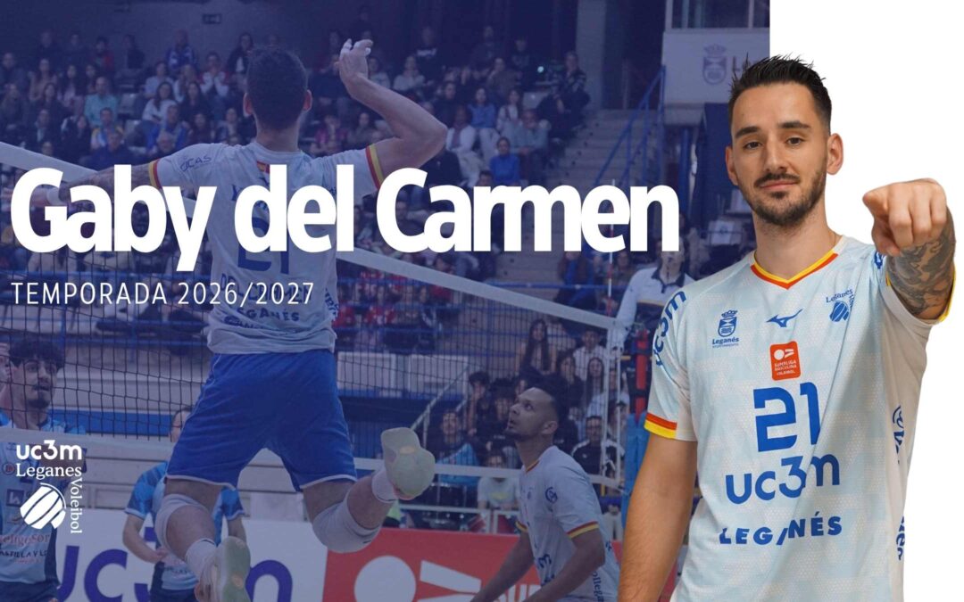 Gaby del Carmen renueva con el UC3M Voleibol Leganés: el atacante más completo de la Superliga 1 sigue siendo del Lega
