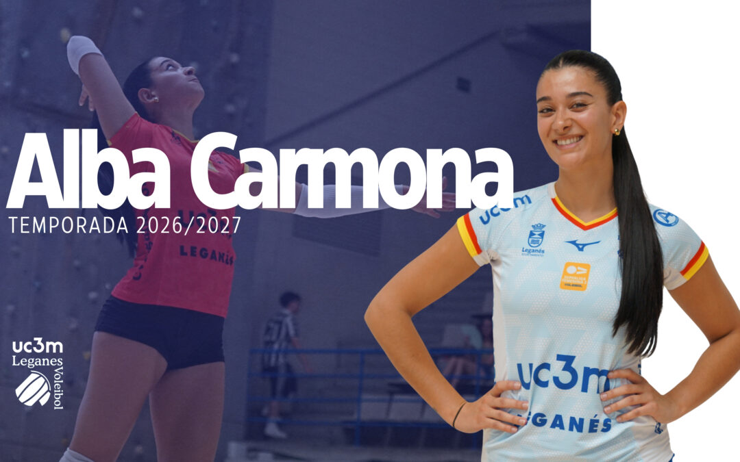 Alba Carmona ficha por el UC3M Voleibol Leganés: experiencia y calidad para liderar el ataque pepinero