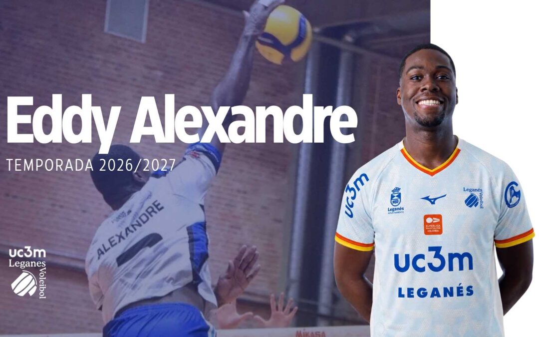 Eddy Alexandre, nuevo opuesto del UC3M Voleibol Leganés