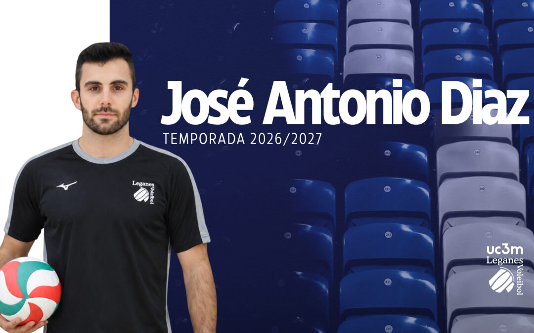 José Antonio Díaz Mohíno, nuevo entrenador asistente del UC3M Voleibol Leganés