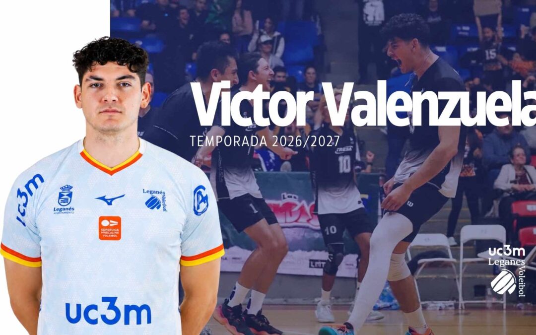 Víctor Valenzuela, nuevo central del UC3M Voleibol Leganés