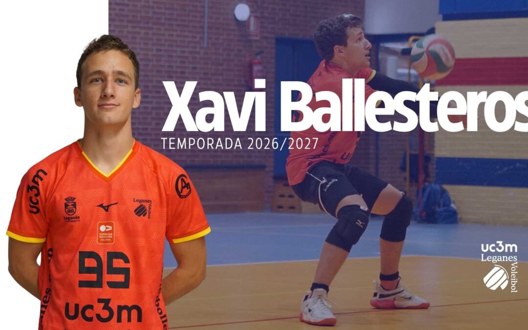 Xavi Ballesteros da el salto al primer equipo del UC3M Voleibol Leganés